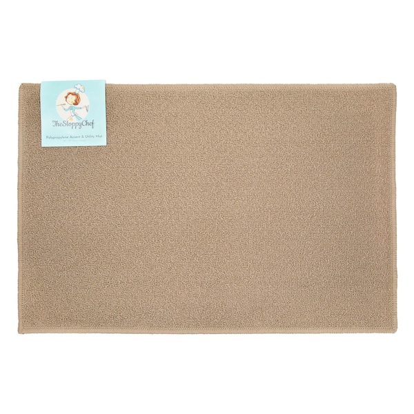Monarch Brands Sloppy Chef Area Rug - 26in x 45in, Taupe PNP-JKT-26X45-TP - main